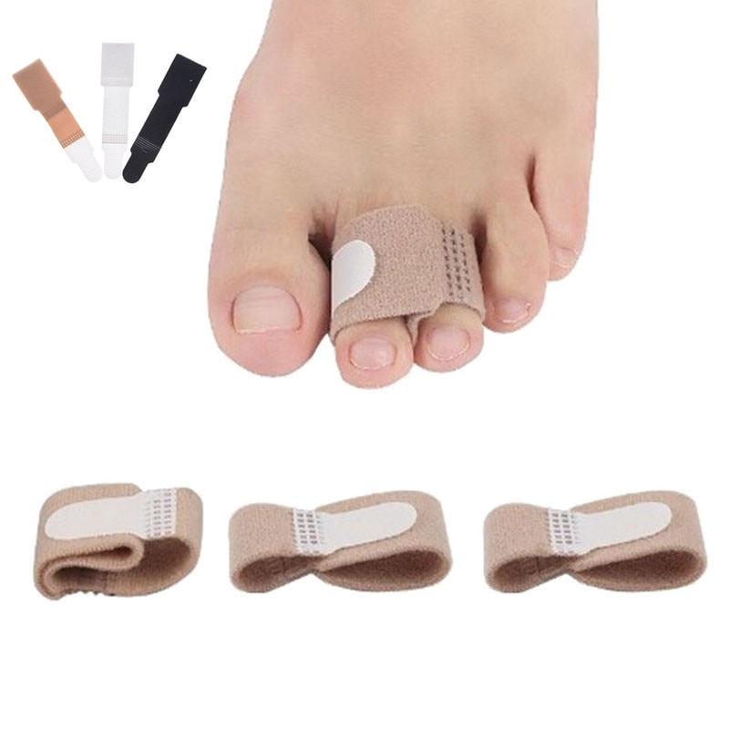 1pc Teen Vinger Stijltang Hamer Teen Hallux Valgus Corrector Bandage Teen Separator Spalk Wraps Voetverzorging Levert