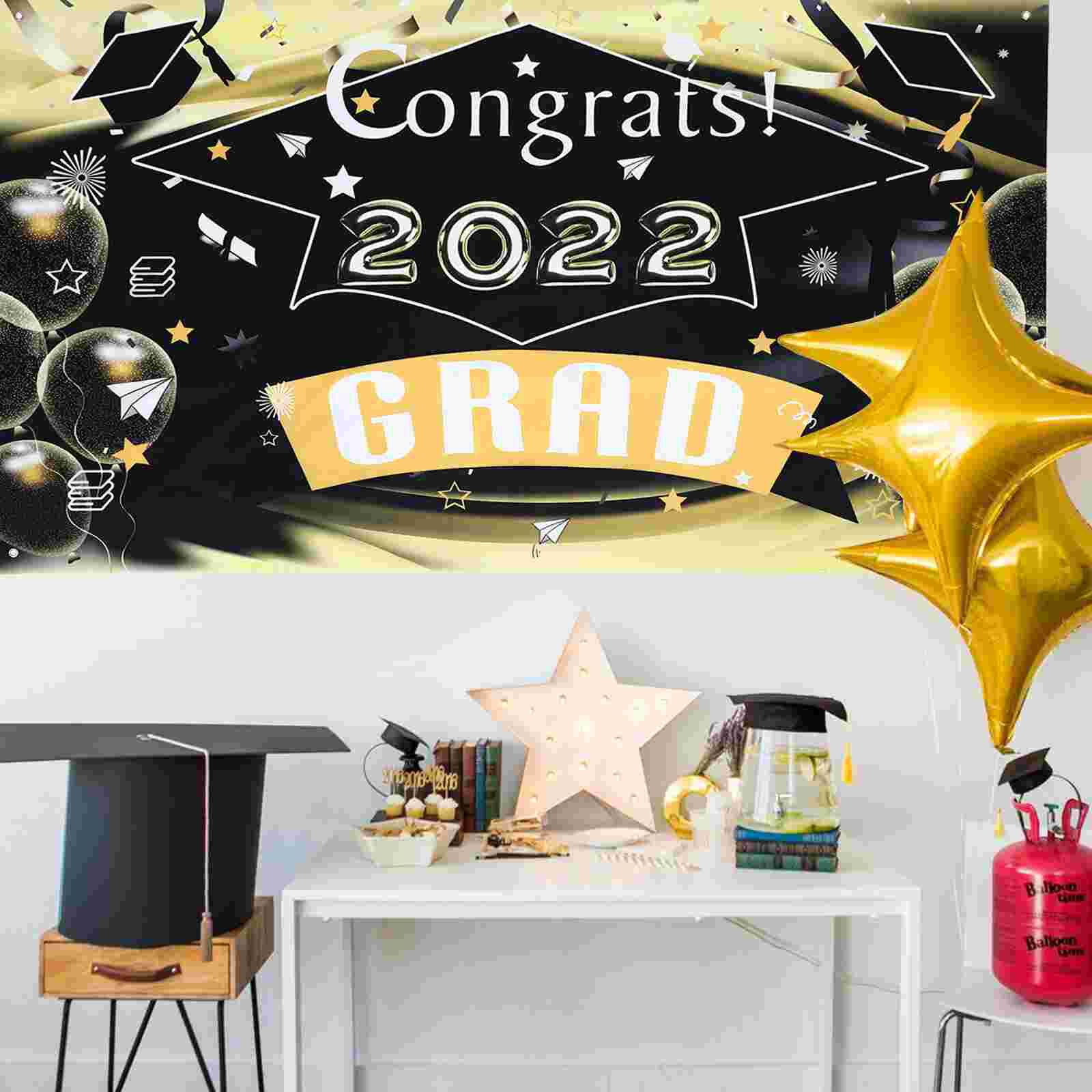 Graduation Photo Background Party Photo Backdrop Grad Congrats Backdrop Prop