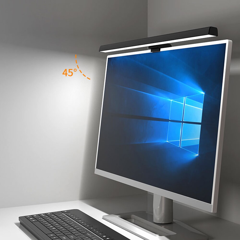 Monitor Light Bar Screen Hanging Light Stepless Dimming Eye-Care LED Desk Lamp For Computer PC Bar LED Reading USB Powered Lamp