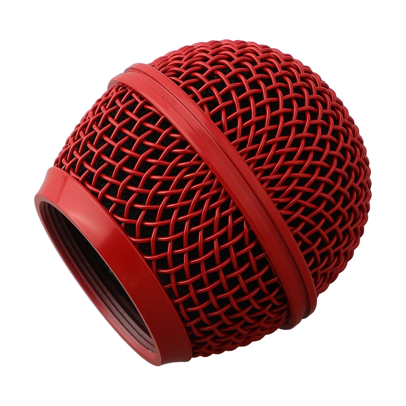 Microfoongrillkop voor 58A microfoon voor Shure Beta stalen microfoongrill Mesh Head DIY vervangende onderdelen ﻿