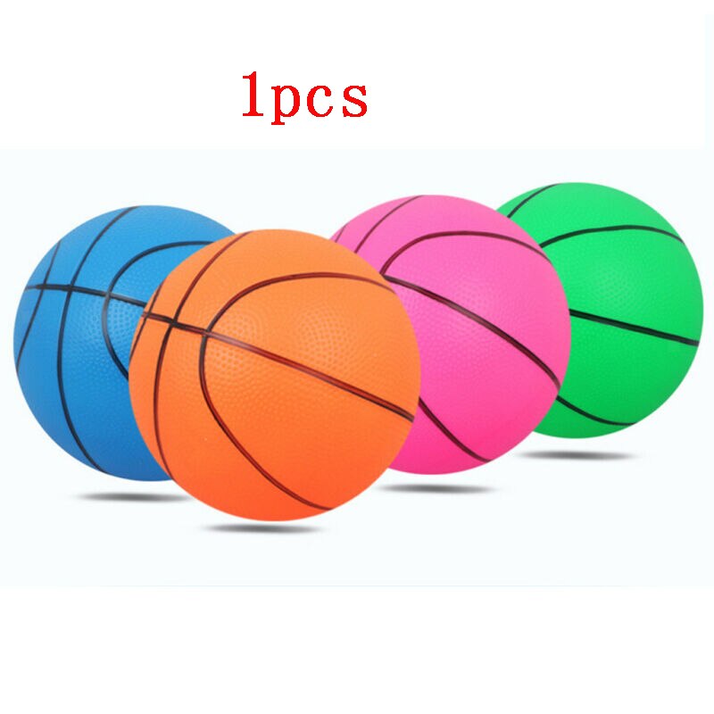 Inflatable Basketball Bouncy Ball Indoor/Outdoor Sports PVC 2 sizes