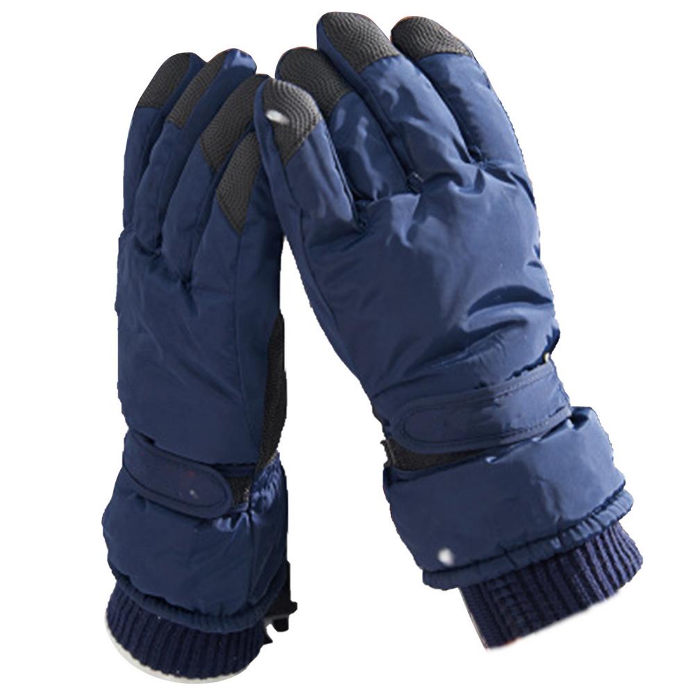 Inverno jogando com neve luvas de esqui masculino e feminino à prova dwaterproof água e equipamentos quentes motocicleta equitação luvas frias e congelantes: men STYLE 1