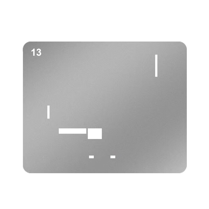 Screen protector stencil for iphone 11/11P/11PM/12/12P/12MINI/12PM/13/13MINI/13P/13PM Replacing LCD IC soldering heat shield