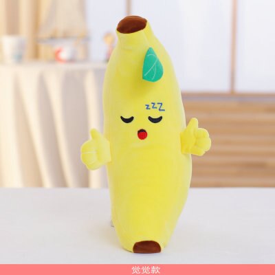 Oreillers de couchage en forme de banane, coussins de #39 en coton rembourrés, super doux, décoration de chambre d'enfant, jouets, 4 styles: 2 / 75cm