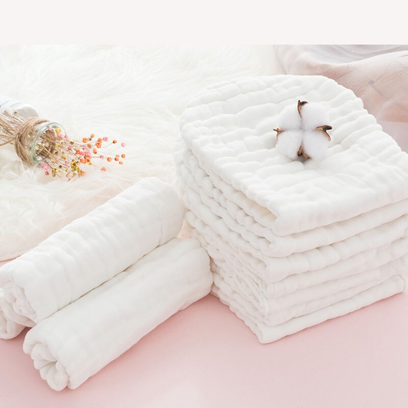 Reusable baby Diapers Cloth Diaper Inserts 100% Cotton Washable babies care Eco-friendly diaper 10pcs AXP027