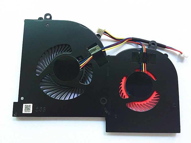 Ventilador de refrigeración de CPU/GPU Original, , para radiador de ALaptop MSI GS65, P65, Stealth, GS65VR, 8RF, 8RE, MS-16Q2, MS-16Q1, 5V, 0,5, MS-16Q3: GPU Fan OEM