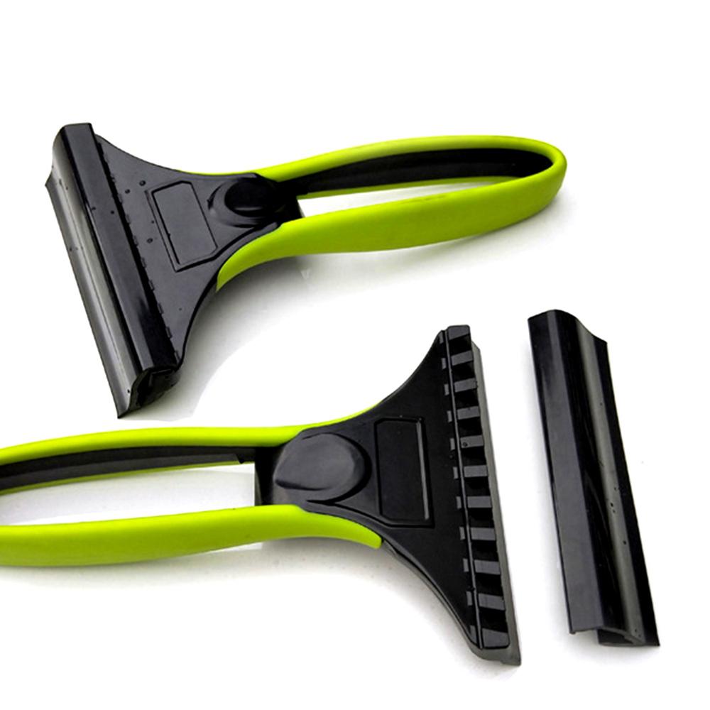 2-in-1 Car Ice Scraper PVC Snow Ice Remover Winter Car Deicer Cone Deicing Tool Scraping Shovel: Default Title