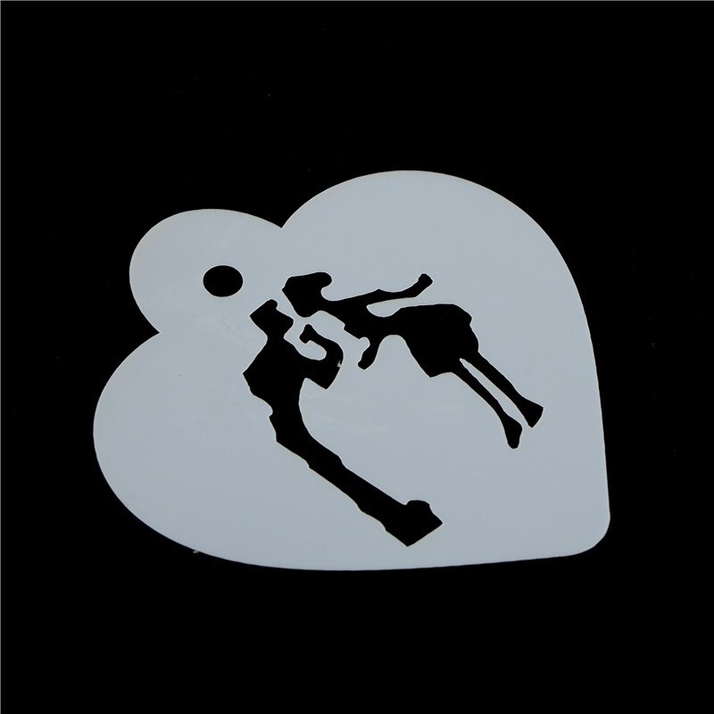 Lovely Wedding Decoration Cake Stencil Couple Lovers Cookie Stencils Cake Template