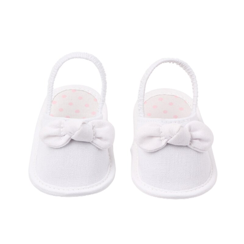 Toddlers Baby Bow First Walkers Shoes Baby Soft bottom Bebe Anti-slip Baby shoes 11-13cm