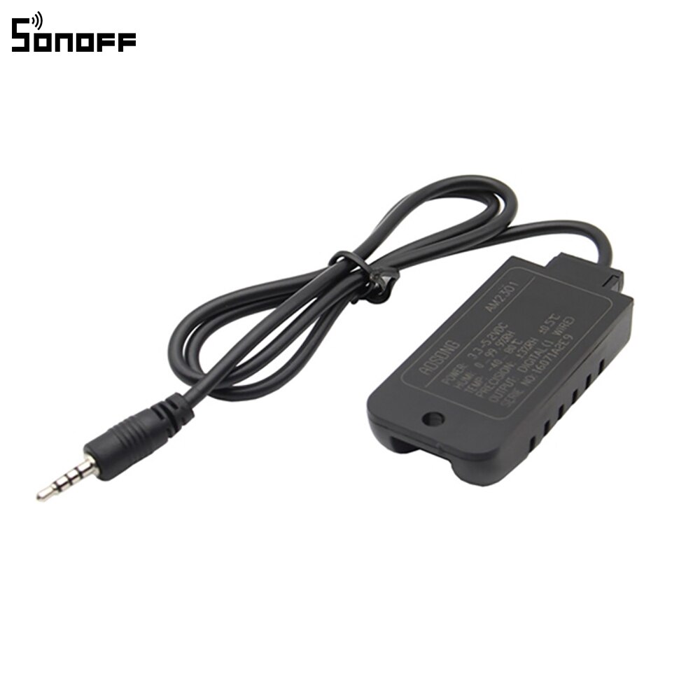 Original sonoff am2301 sensor de temperatura umidade ds18b20 sensor sonda alta accuracyfor sonoff th10 e sonoff th16
