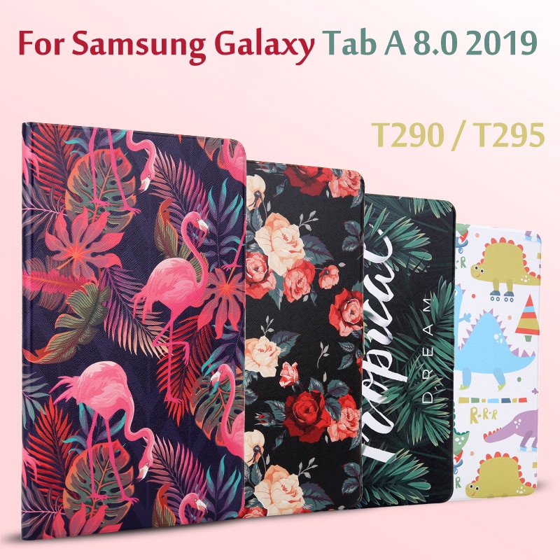 paintin Case For Samsung Galaxy Tab A 8.0 T290 T295 T297 / SM-T290 SM-T295 SM-T297 Tablet Cover Shell