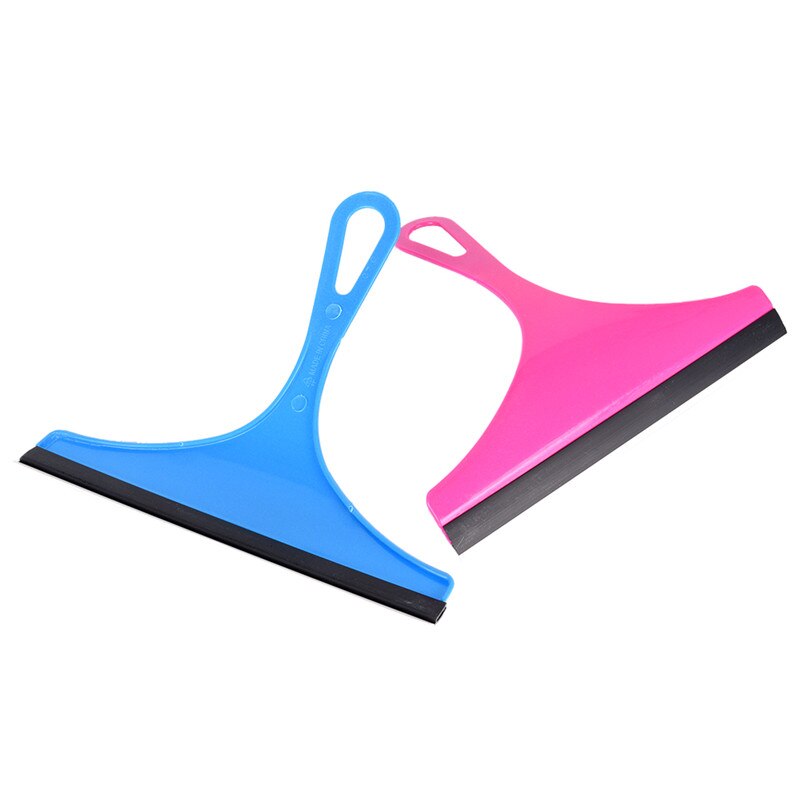 1Pc Auto Siliconen Water Wisser Zeep Cleaner Schraperblad Squeegee Car Vehicle Voorruit Venster Wassen Cleaning Willekeurige