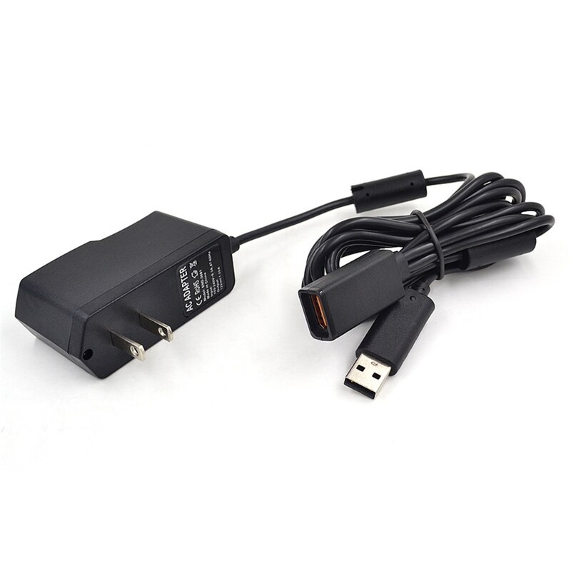 USB AC Adapter Power Supply Cord For Xbox- 360 kinect Sensor Converter Cable