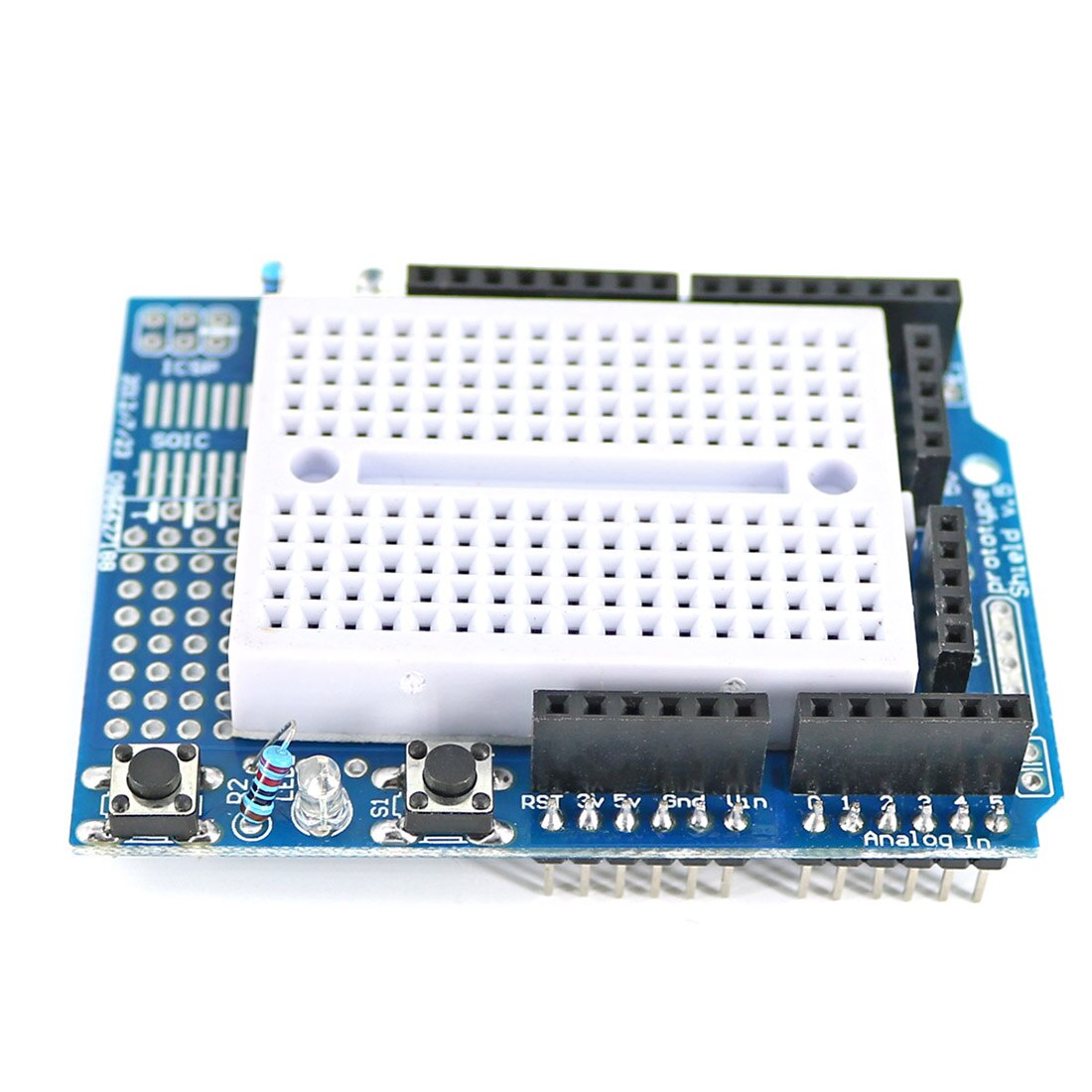 Mini Steckbrett + Prototyp Schild Bausatz mit Widerstand Und LED für Arduino