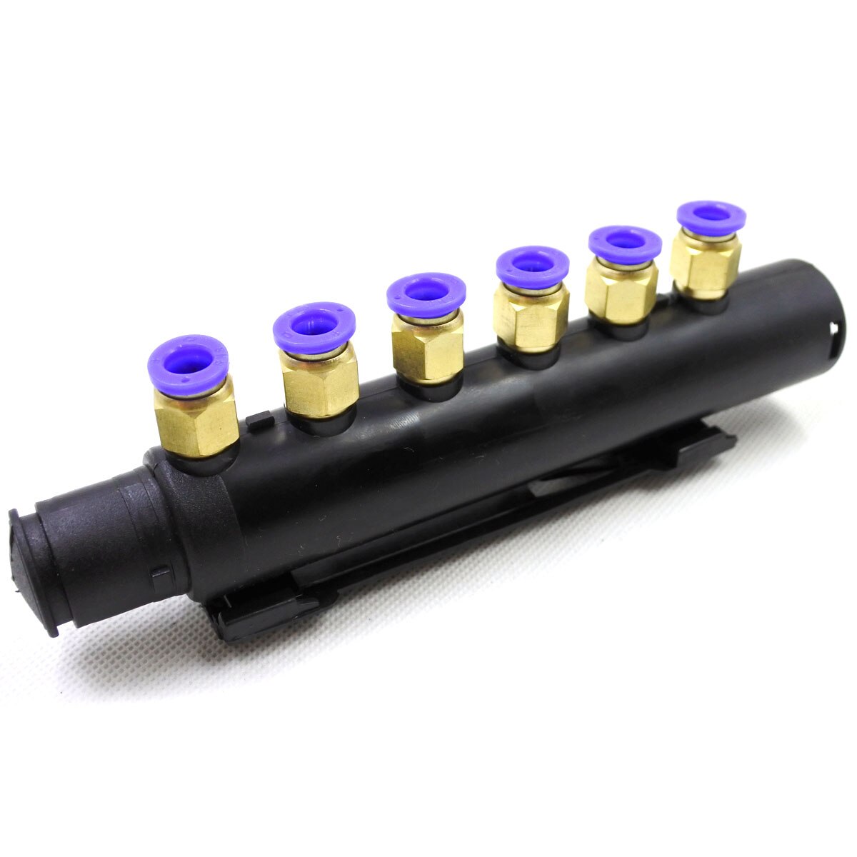 8MM quick connector six-hole air manifold, spa bathtub accessories, safe and quick connection