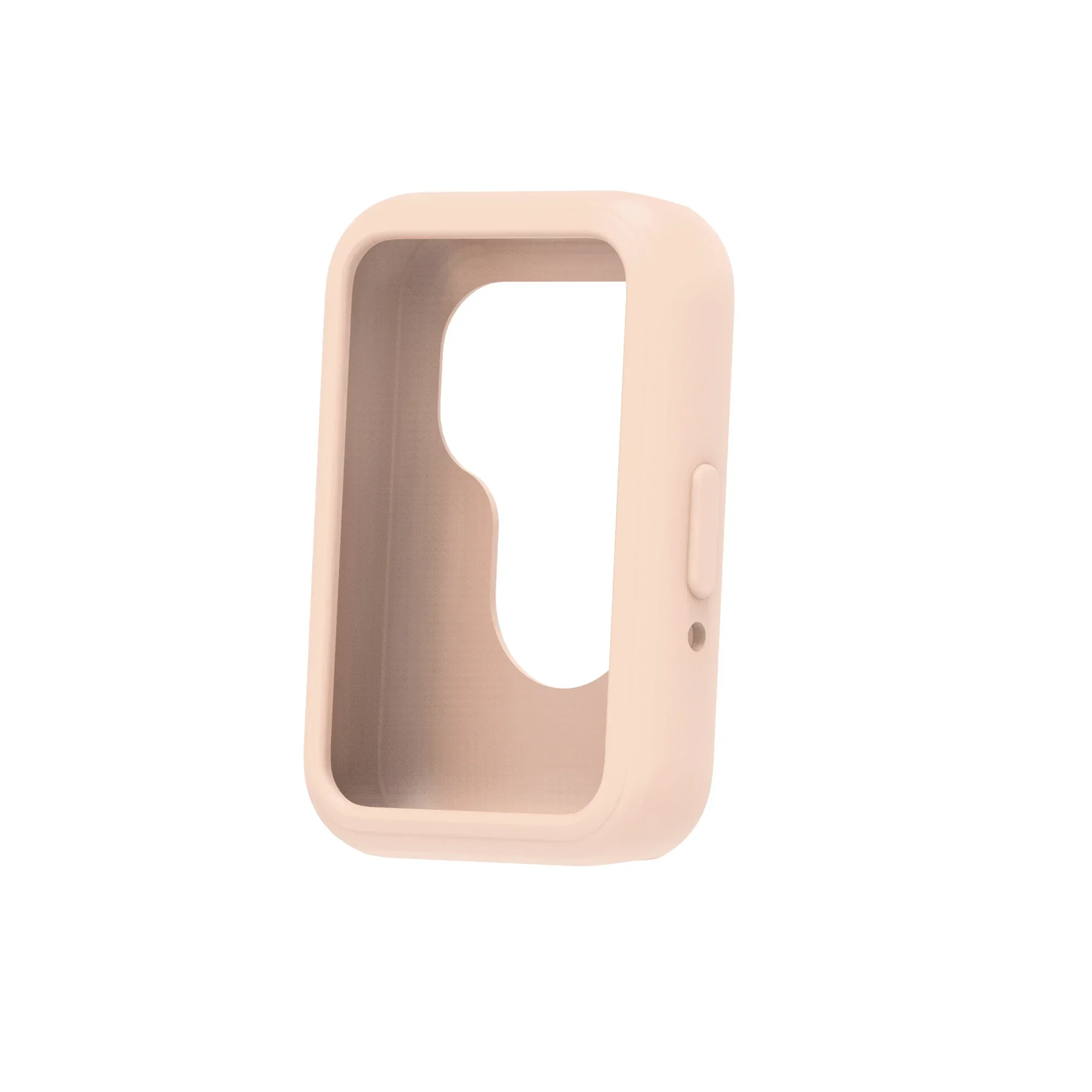 Funda de silicona suave para reloj Samsung Galaxy Fit 3, cubierta protectora de cobertura completa de Color caramelo para reloj Galaxy Fit 3, accesorios: Rose Gold