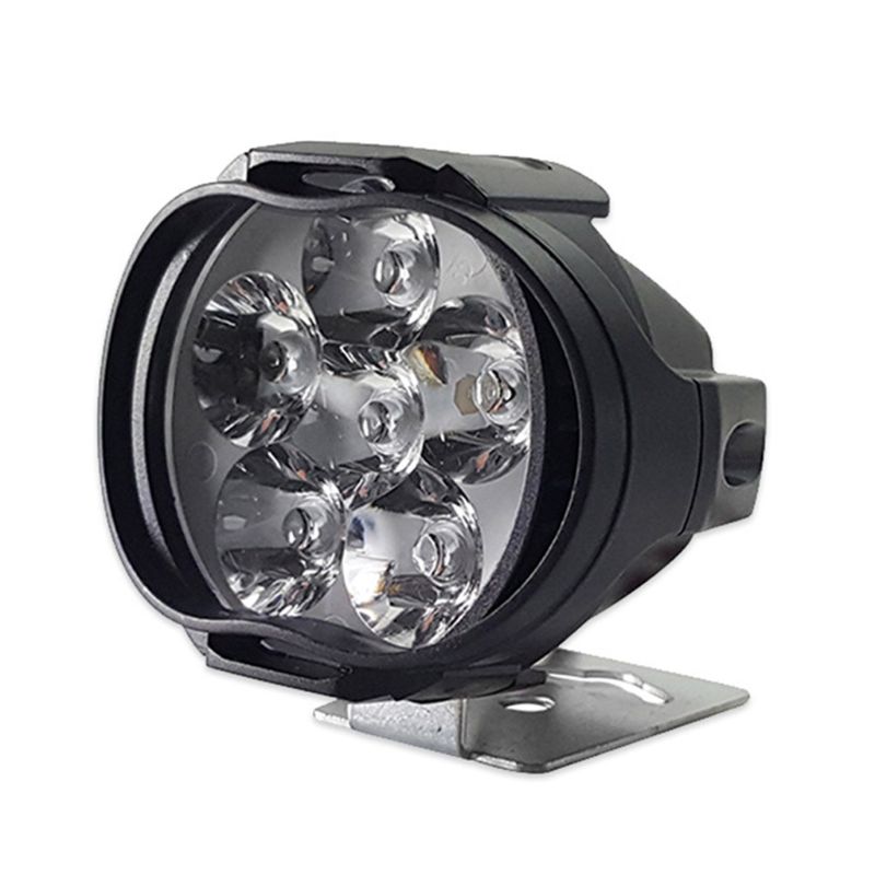 Lámpara de iluminación LED para motocicleta, juego de faros para vehículos eléctricos, foco superbrillante, accesorios para coche modificados para automóviles: A