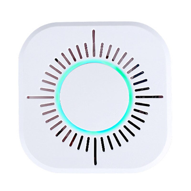 Détecteur de fumée détecteur de fumée d'incendie indépendant détecteur de fumée système d'alarme de sécurité à domicile alarme sonore et lumineuse