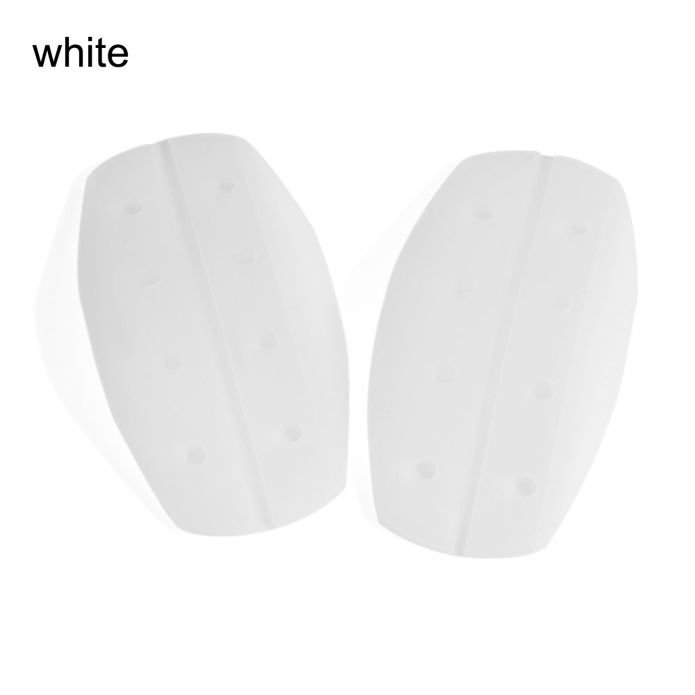 1 Paar Zachte Siliconen Half-Transparante Anti-Slip Schouder Pads 2 Stks/partij Lady Relief Pijn Bra Strap kussens Geen-Slip Houder: white A