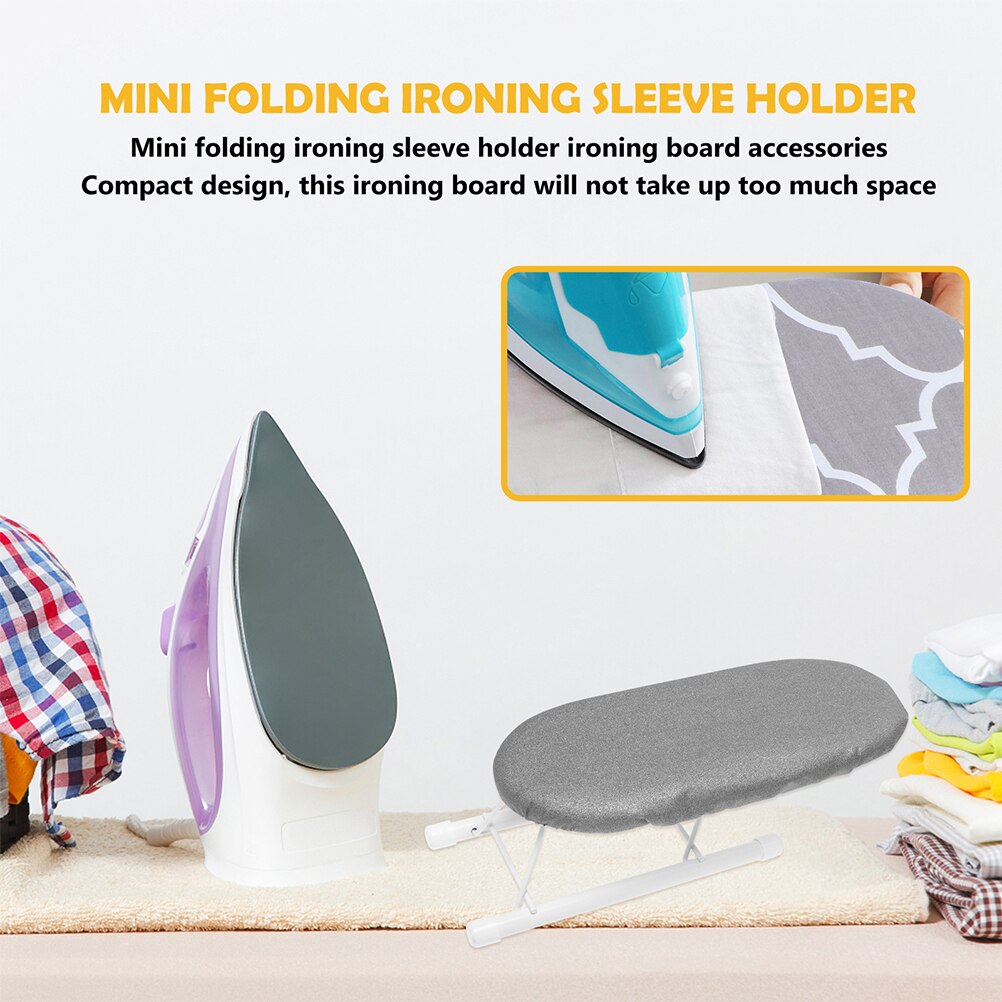 Mini Ironing Board Foldable Ironing Board Tabletop Ironing Board for Home Dorm