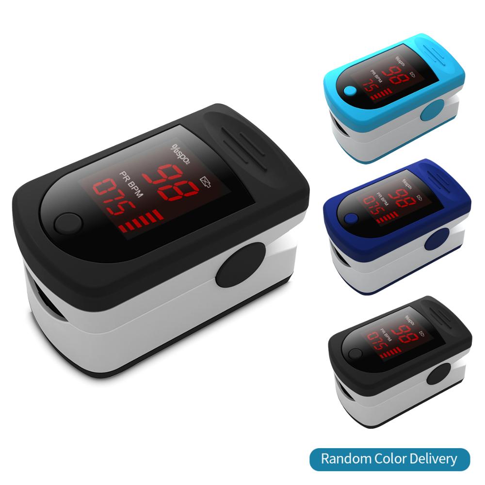 Blood Oxygen Finger Pulse Digital Fingertip Oximeter Oxygen Saturation Meter Finger Monitor Portable Oximetro: Type 3 AS-301L
