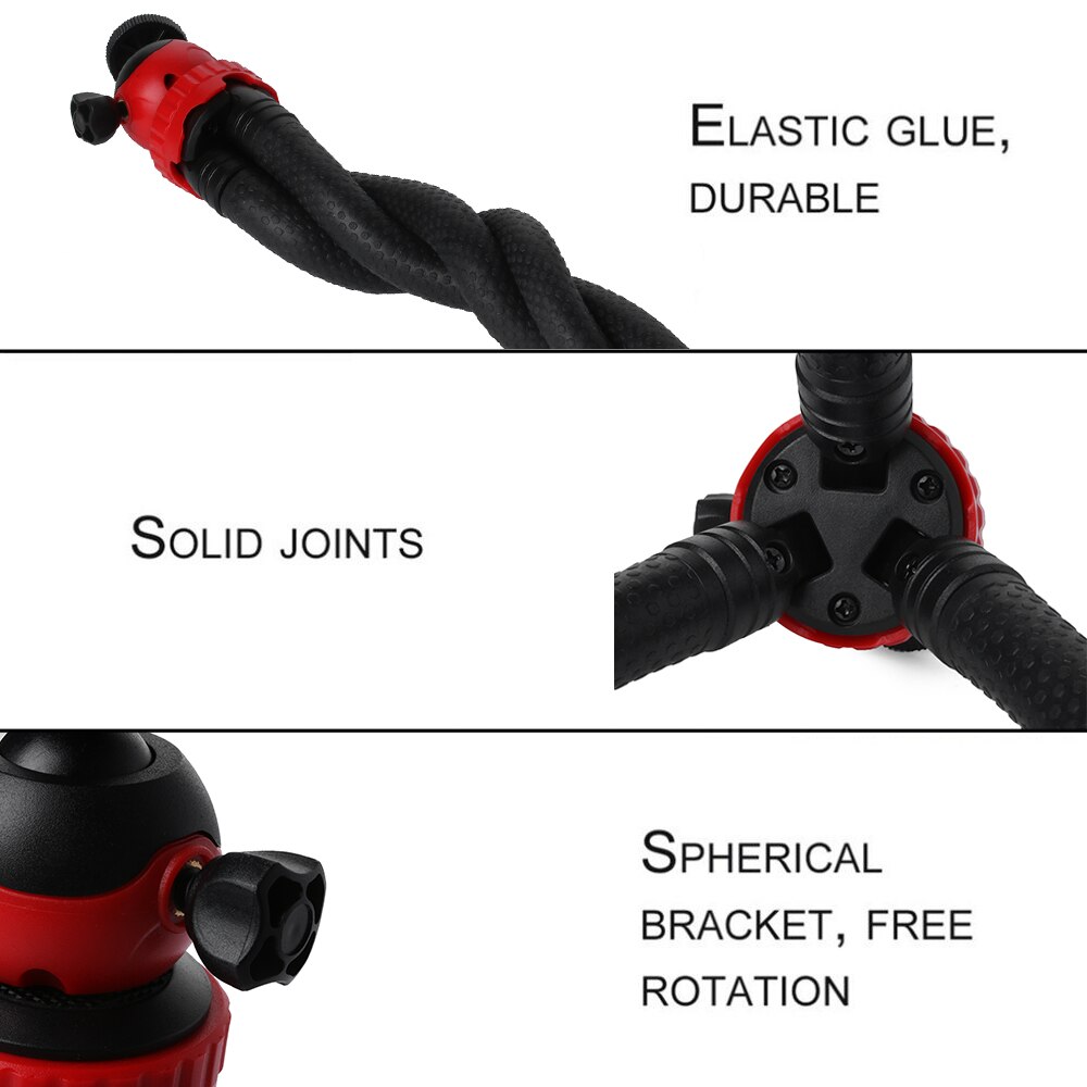 Outdoor Photography Portatile Treppiede Flessibile Octopus Stand Gorilla Pod Supporto Della Macchina Fotografica Del Telefono Mobile Smartphone Holder