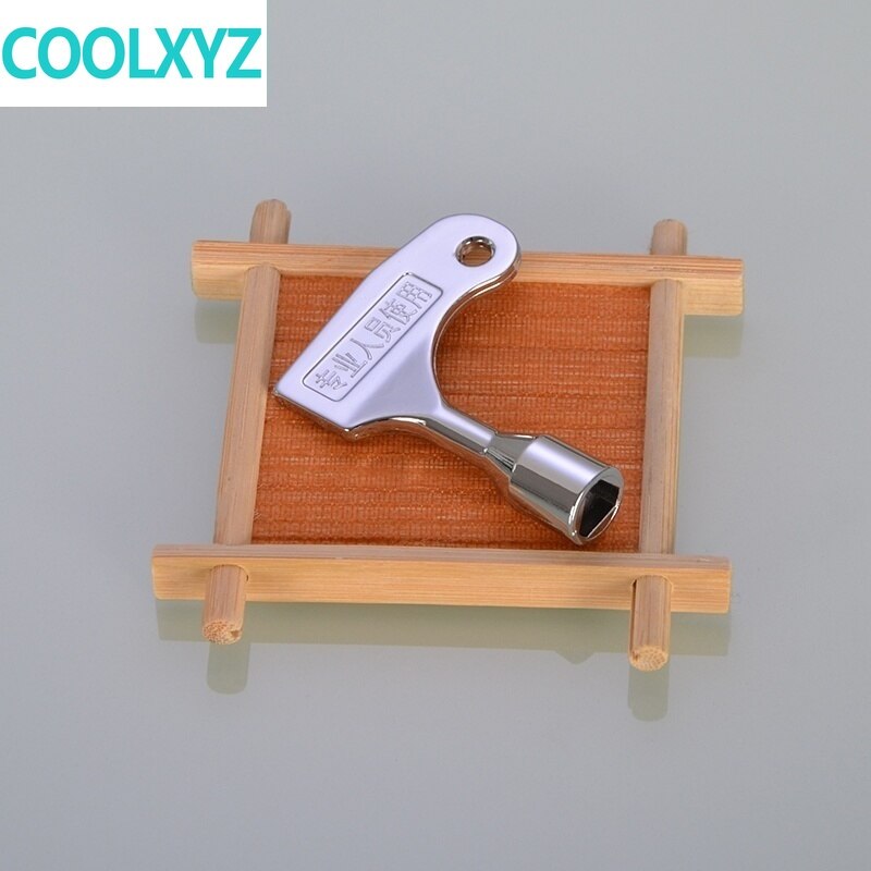 Elevator key triangle opposite side four corner square round hole train door electric box valve multifunctional triangle lock