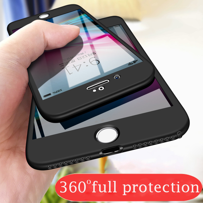 360 volle Abdeckung Telefon Fall Für iPhone XS Max X XR 5 5S SE 6 6S 7 8 plus 6Plus 7Plus Weiche Silikon schützen Coque Für iPhone XSMax