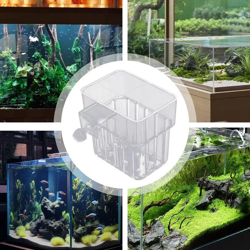 Aquarium Plantenhouder Aquarium Planten Mand met Haak Aquarium Plant Cup Waterplanten Cup Aquarium Decoraties Pot