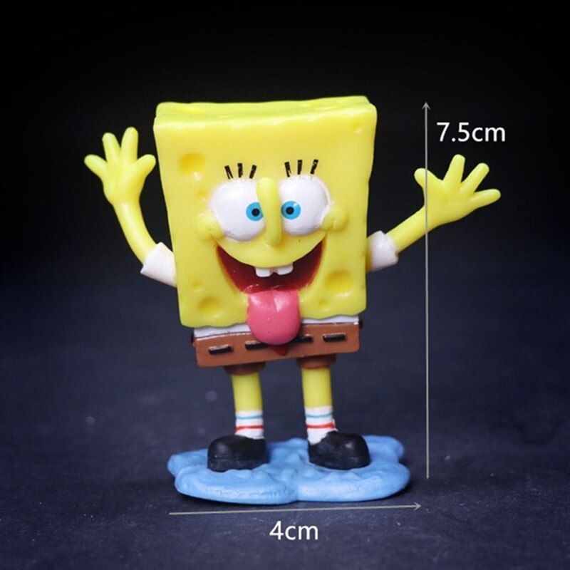 Thuis Aquarium SpongeBob Figuren Ornamenten Ananas Huis Squidward Paaseiland Krusty Krab Aquarium Decoratie Decor: k