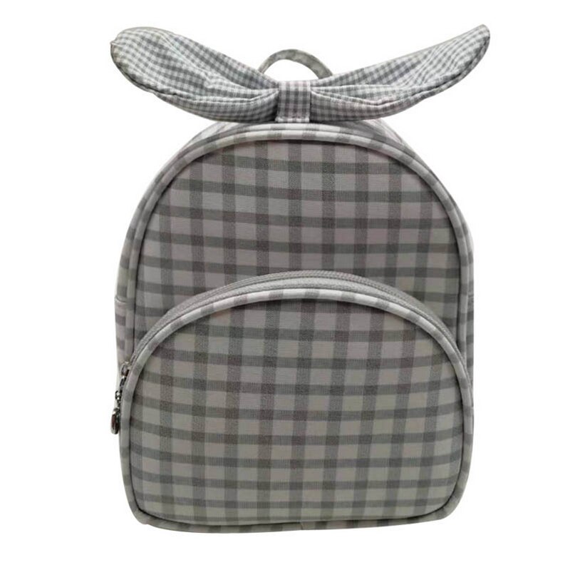 Kinderen Rugzak Plaid Strik Kids Tas Schattige Mode Kleuterschool School Rugzakken Voor Jongen Meisje Mini Schooltassen