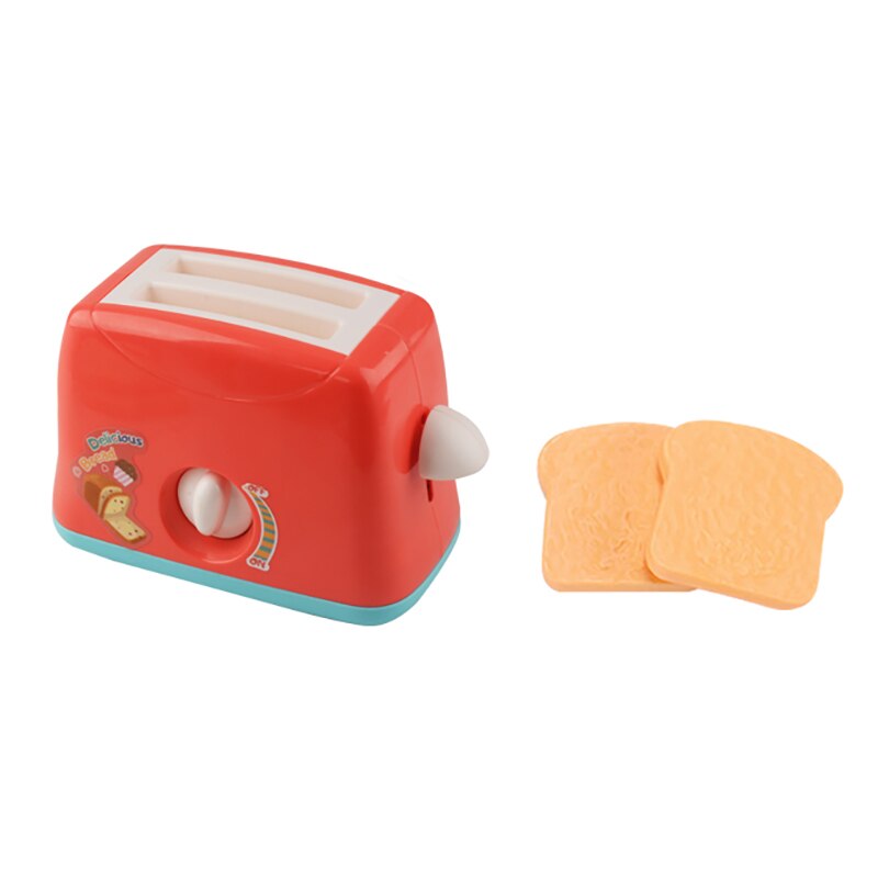 Kids Pretend Play Sets Simulatie Broodroosters Brood Maker Koffie Machine Blender Bakken Kit Game Mixer Keuken Rol Speelgoed