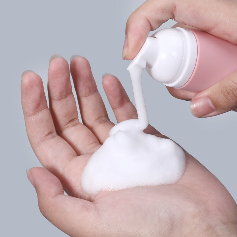 10 st 30ml portabel skumflaska tom svart pumpflaska kosmetisk lotion tvålautomat matta påfyllningsbara flaskor