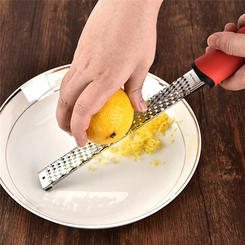 Vegetabilsk citronfrugt skræller ost mikroplan rivejern frugtgrøntsagsværktøj og køkkenudstyr