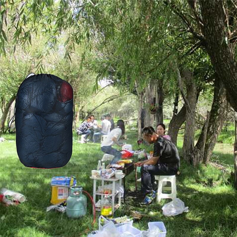 Compression Sack Outdoor Hiking Ultralight Camp Sleeping Bag Cover Pouch Clothing Stuff Drawstring Closure Red