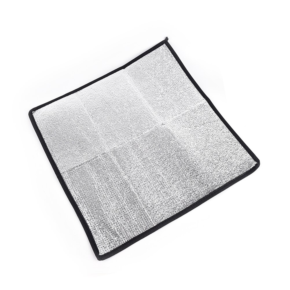 Waterproof Aluminum Foil EVA Camping Mat Foldable Folding Sleeping Picnic Beach Mattress Outdoor Mat Pad 50*50*0.25cm