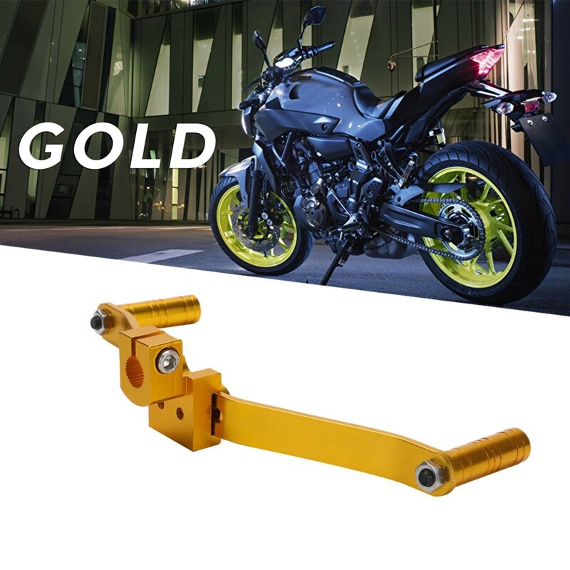 Dual Head CNC Aluminum Motorcycle Gear Shift Lever Universal Motocross Motorbike Parts in for Motorcycle Retrofit