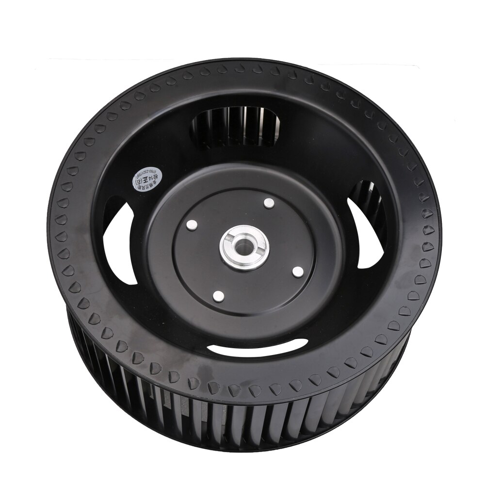 238mm * 125mm * 12mm Dunstabzugshaube Zubehör, Wind Rad von Rauch Absaugung, Fan Laufrad Wind Klinge Elektrophorese Verschluss Typ