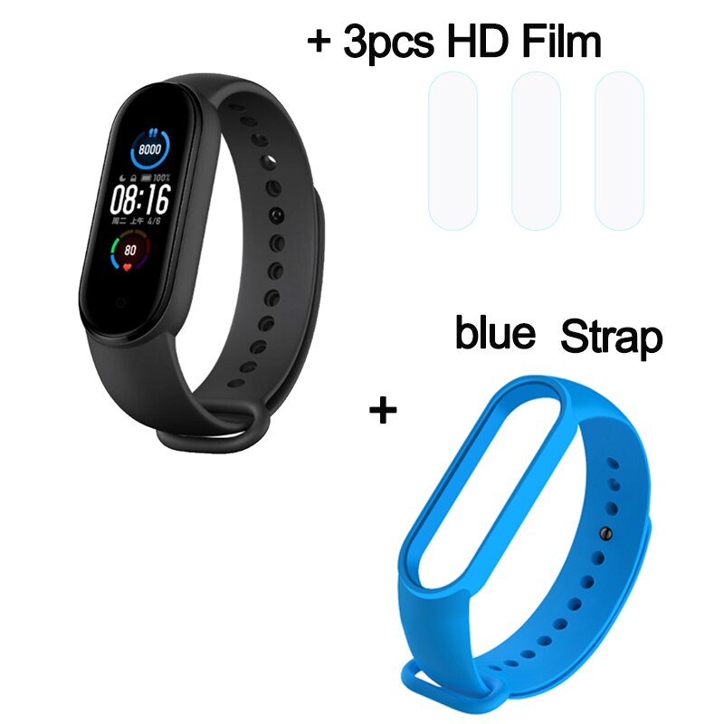 Original Xiaomi Mi Band 5 Smart Bracelet 1.1" AMOLED Colorful Screen Heart Rate Fitness Tracker Bluetooth 5.0 Waterproof Miband5: 05