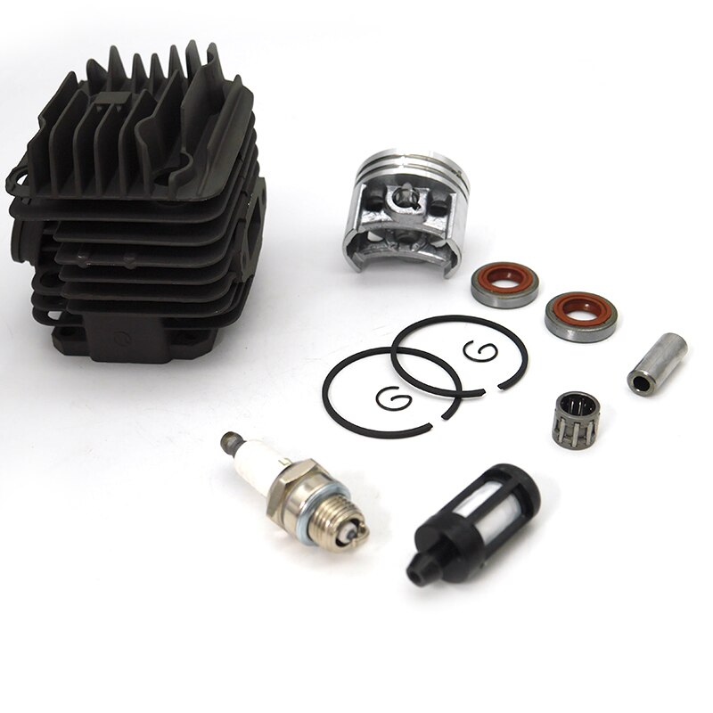 40Mm Cilinder Zuiger Brandstoffilter Olie Seal Kit Voor Stihl 020 T MS200 MS200T Tuin Kettingzaag Motor Vervangende Onderdelen