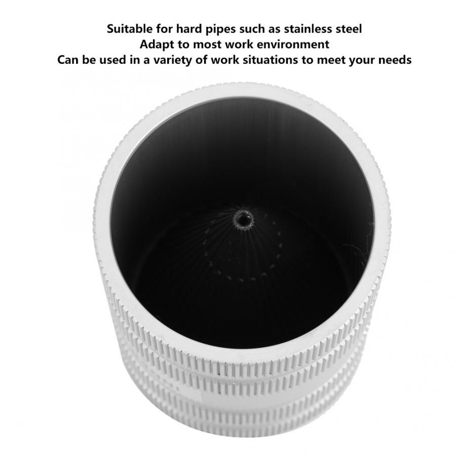 Stainless Steel Pipe Reamer Tube Deburr Chamfer Tube Remove Burr Tool 5/16in-2 1/8in reamer set