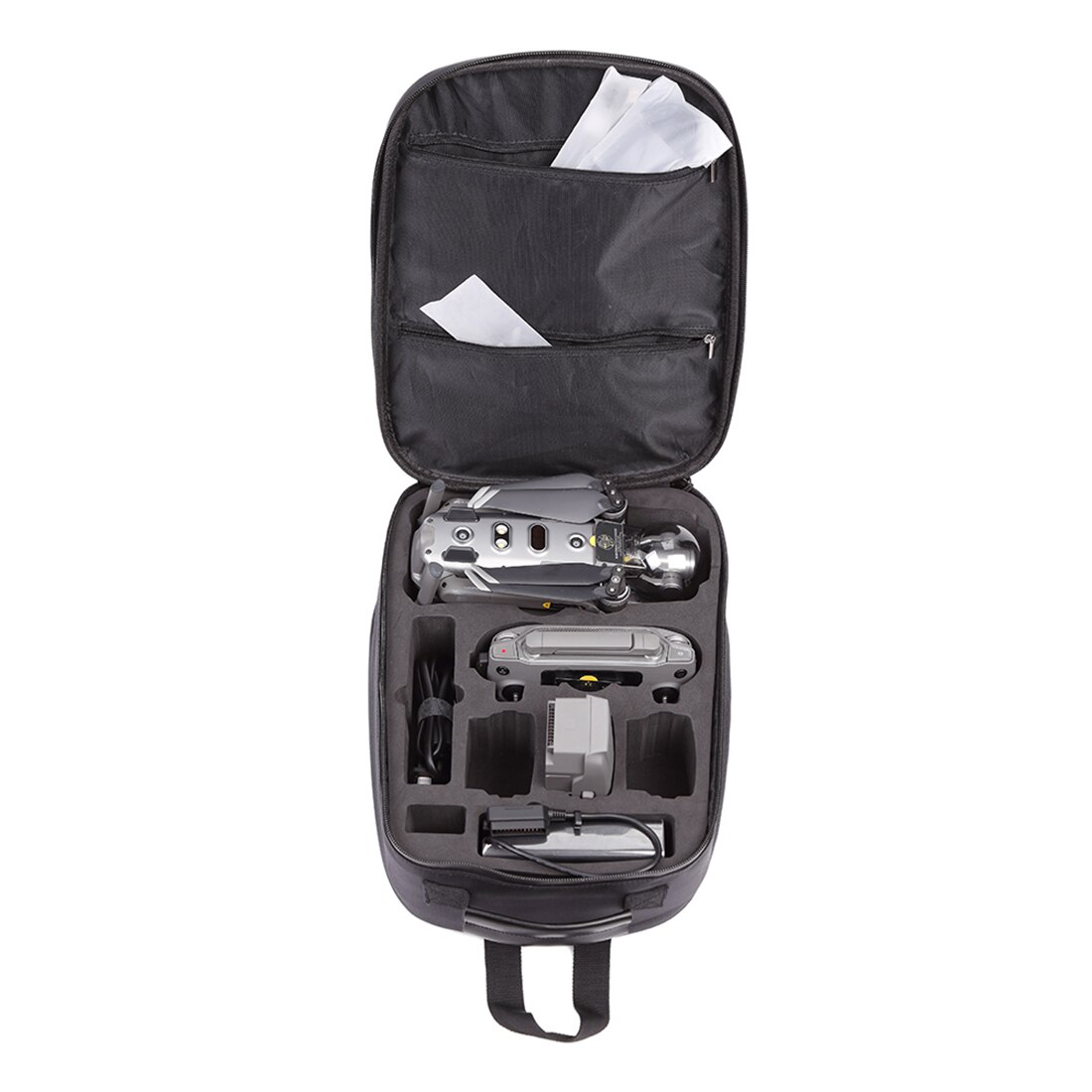 Bolsa de almacenamiento de Estuche de transporte, mochila negra clásica, mochila para Dron DJI MAVIC 2 PRO/MAVIC 2 ZOOM para serie DJI Mavic 2