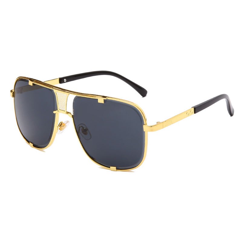 Oversized Men Mach One Sunglasses Men Luxury Brand Women Sun Glasses Square Male Retro De Sol Female Sunglasses For Men Women: 6-KP1835-C5