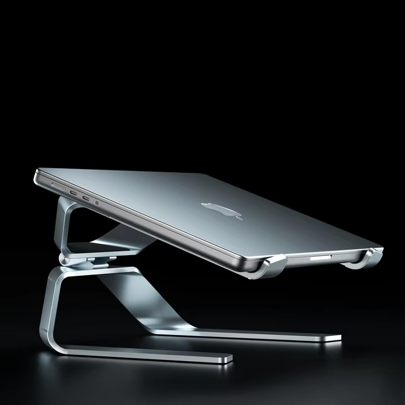 Draagbare draaibare verstelbare laptophouder Aluminium ergonomische laptopstandaard