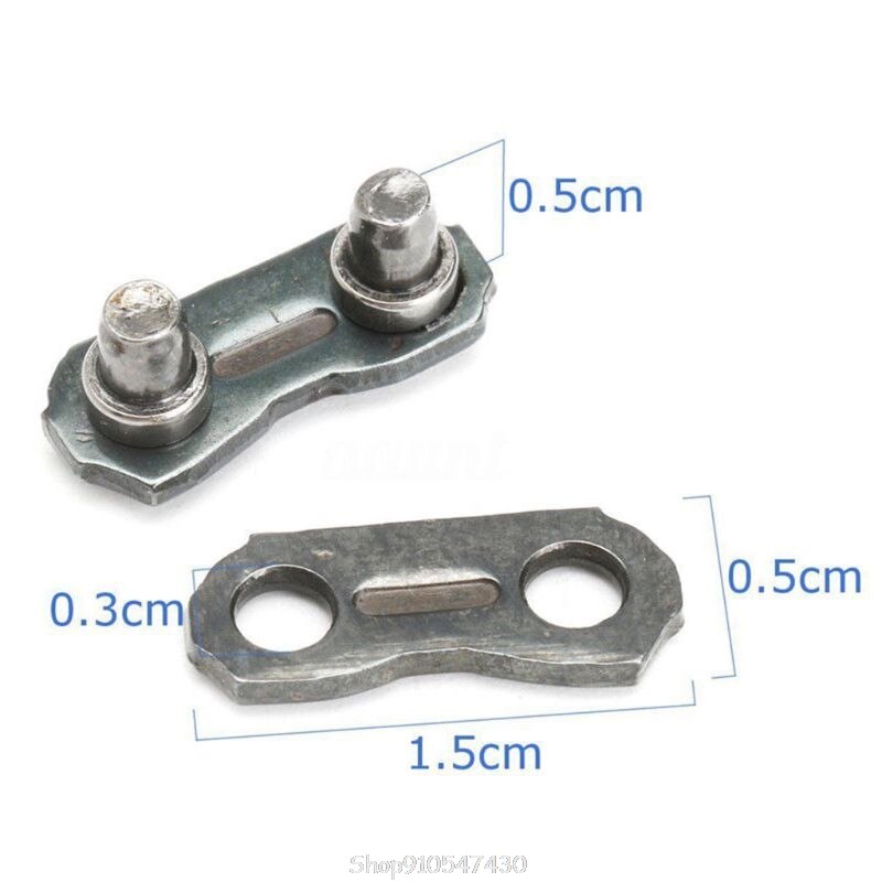 thumbnail image 2 of 2x Walker OEM Mower Deck Lift Chain Connector Joining Link - Part 8640-4 2 of 5