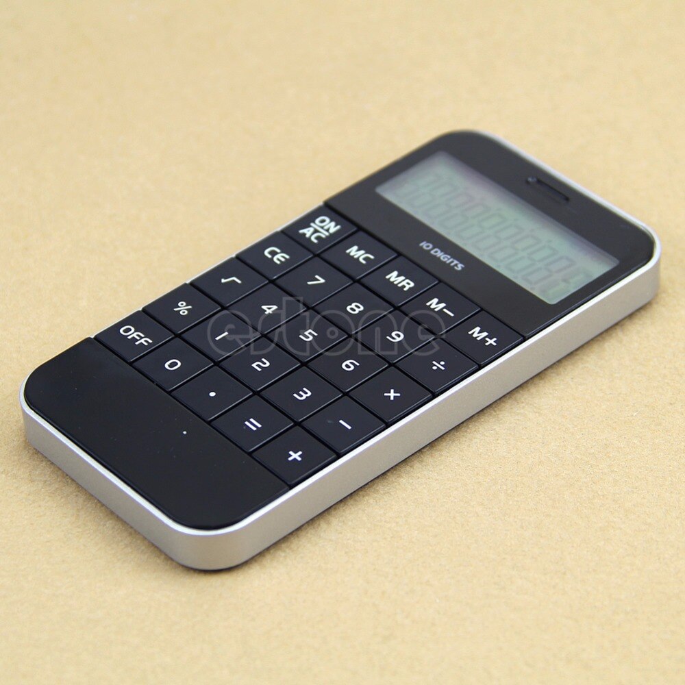 Electronic Calculating Calculator 10 Digits Display Pocket Electronic Calculating Calculator