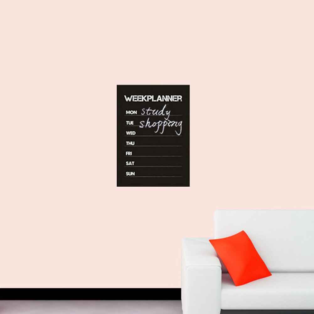 Wall Sticker Weekly Memo