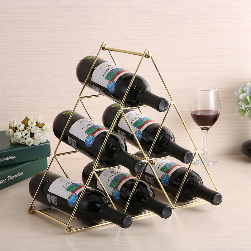 Metal vinreoler bar display rack rødvin opbevaring skab flaske skab stand holdere vinkælder opbevaring tilbehør
