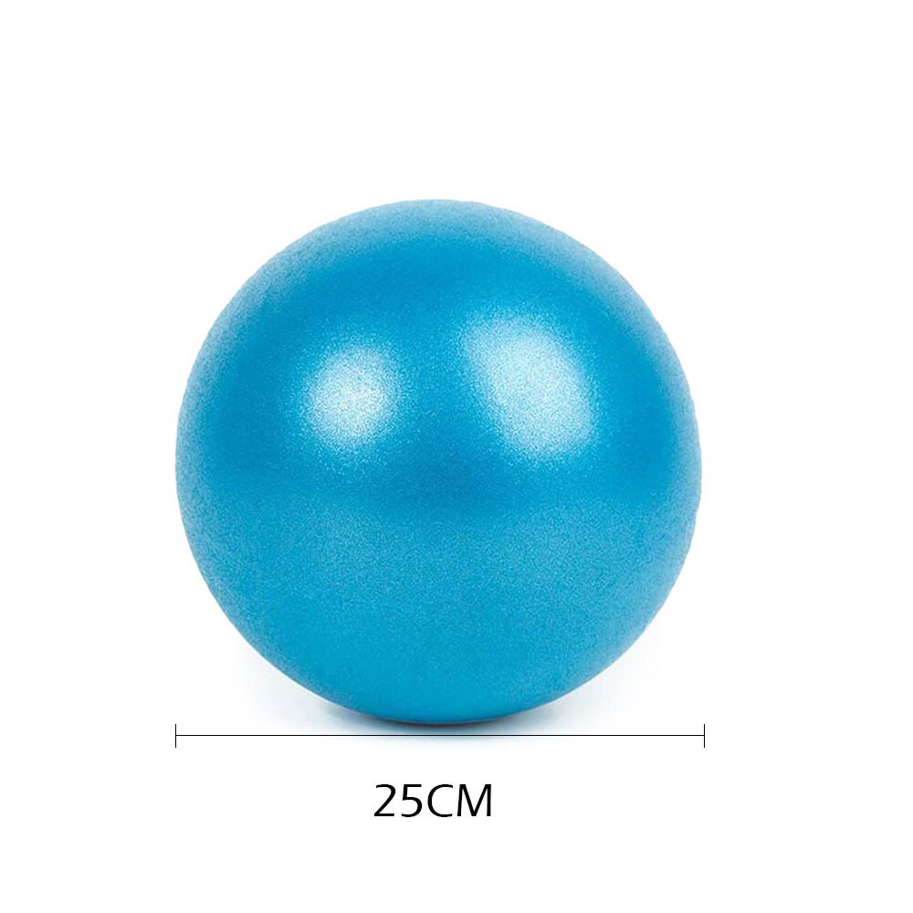 Mini Yoga Ball Pilates Fitness Exercise Sports Balance Indoor Training Yoga Core Ball Anti-burst Thick Stability Ball 25cm