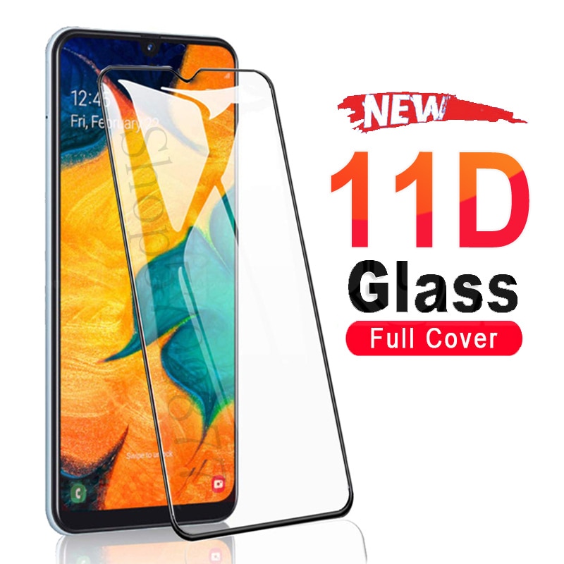 11D Gehärtetem Glas Für Samsung Galaxy A01 A11 A21 A31 A41 A51 A71 Screen Protector Glas M11 M21 M31 M51 a30 A50 Schutz Glas